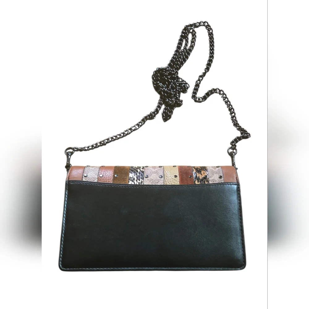 Coach Callie Foldover Chain Clutch - Picture 2 of 4